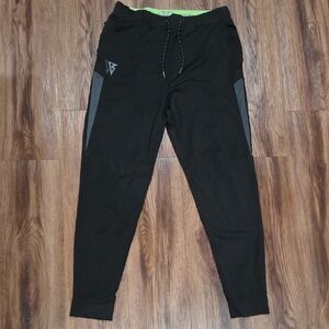 Zen Will Stylish Black and Gray Work Out Pants Joggers